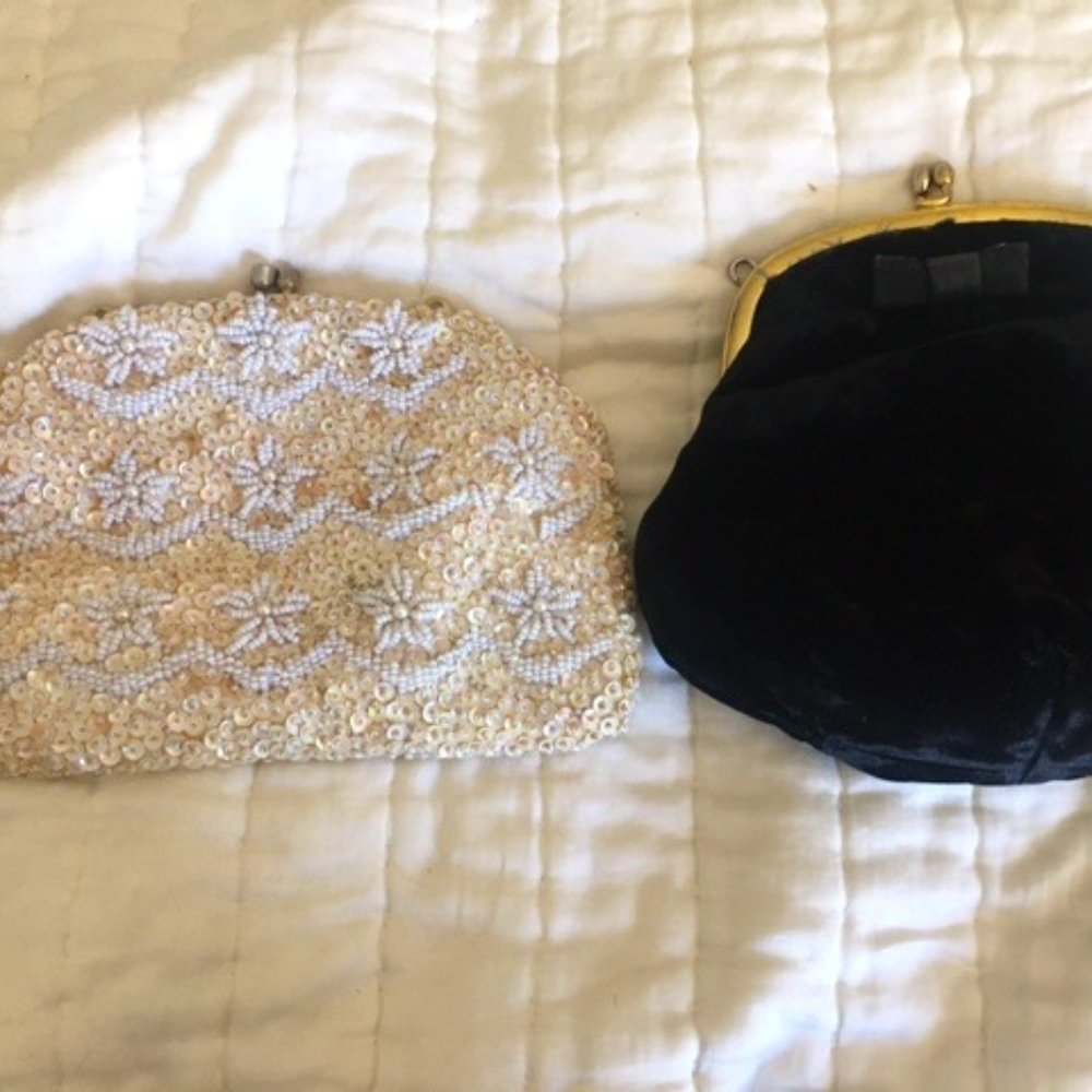 Two Mini Evening Purses - image 1